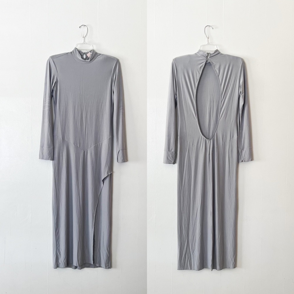 We Are HAH Southern Lady Dress in Silver Blue